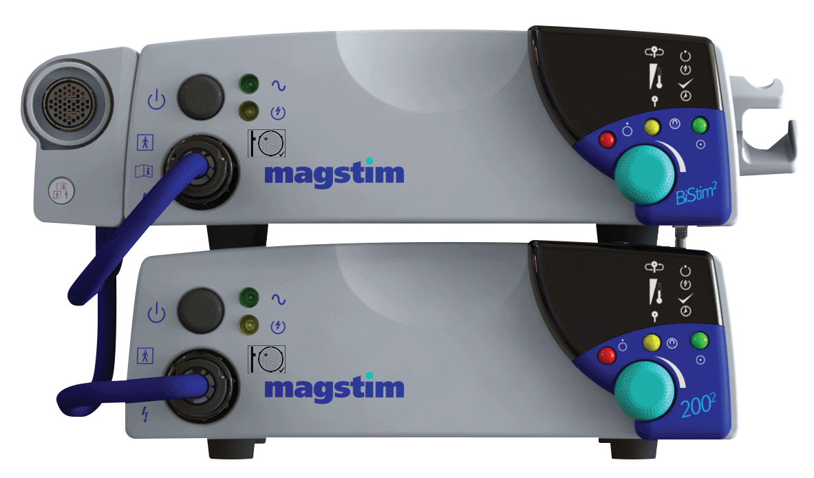 Dos unidades Magstim combinadas en BiStim²